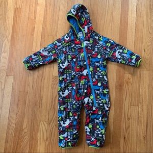 Patagonia Kids Baby Puff-Ball Bunting 18-24 Months